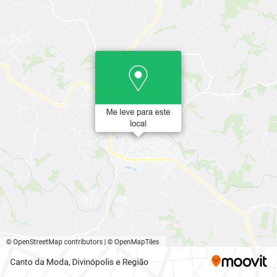 Canto da Moda mapa