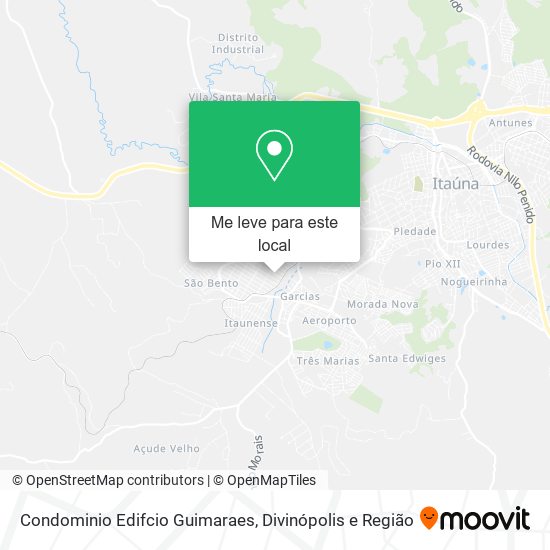 Condominio Edifcio Guimaraes mapa