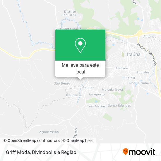 Griff Moda mapa