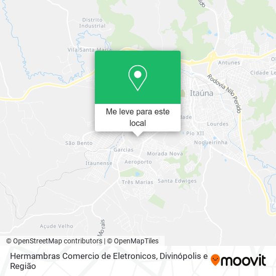 Hermambras Comercio de Eletronicos mapa