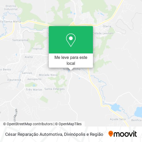 César Reparação Automotiva mapa