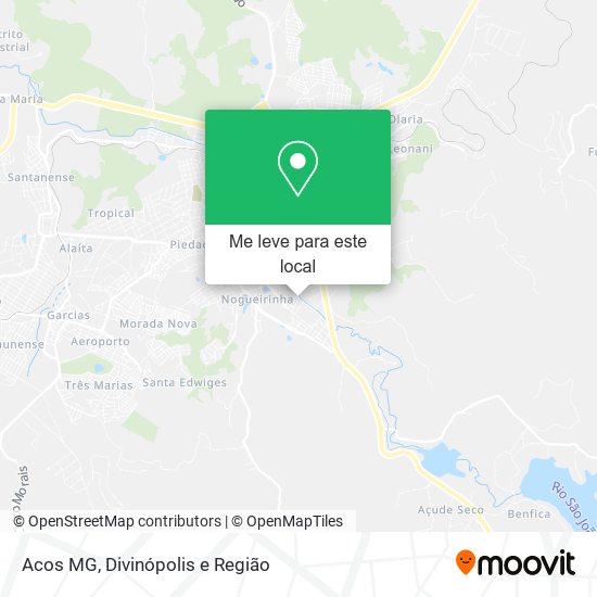 Acos MG mapa