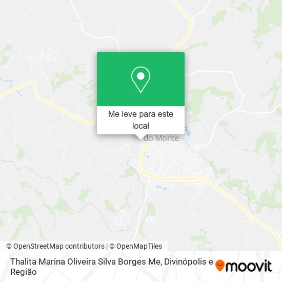 Thalita Marina Oliveira Silva Borges Me mapa