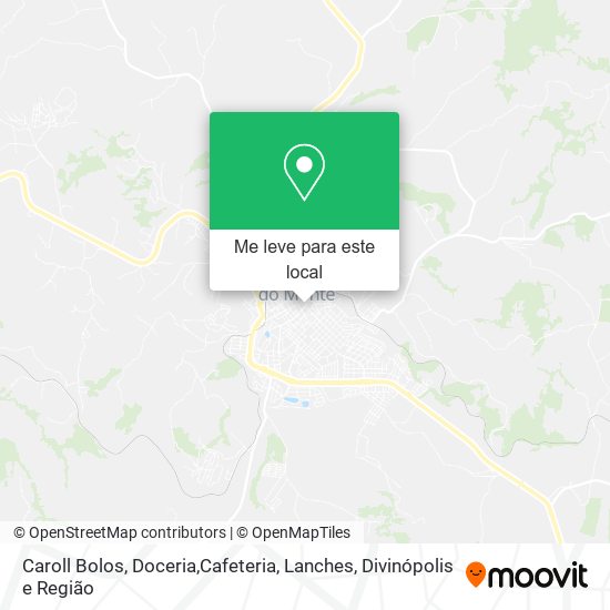 Caroll Bolos, Doceria,Cafeteria, Lanches mapa