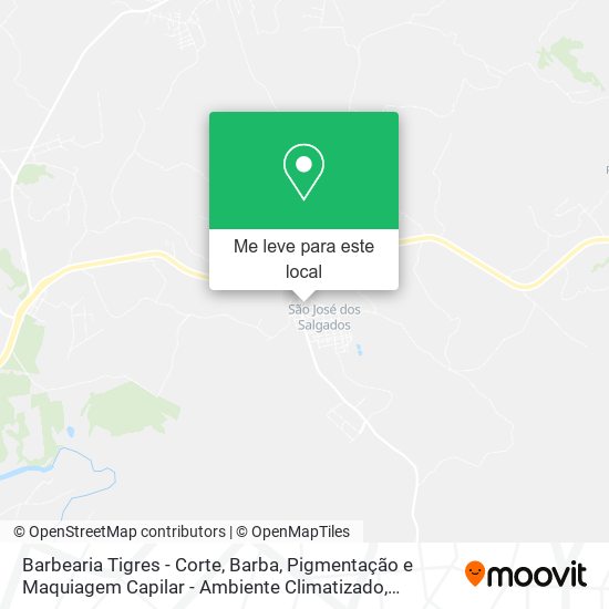 Barbearia Tigres - Corte, Barba, Pigmentação e Maquiagem Capilar - Ambiente Climatizado mapa