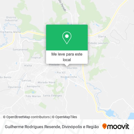 Guilherme Rodrígues Resende mapa