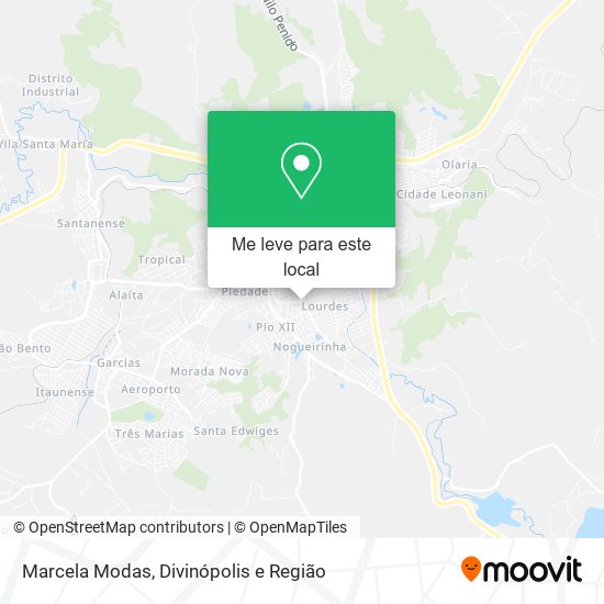 Marcela Modas mapa
