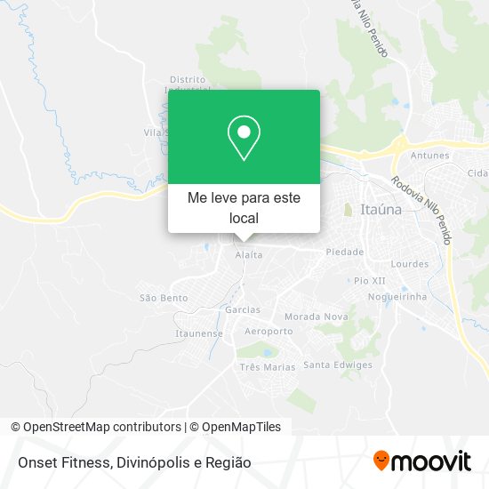 Onset Fitness mapa