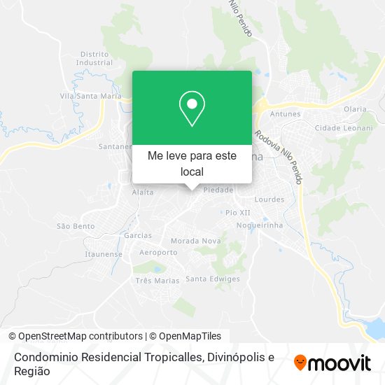 Condominio Residencial Tropicalles mapa