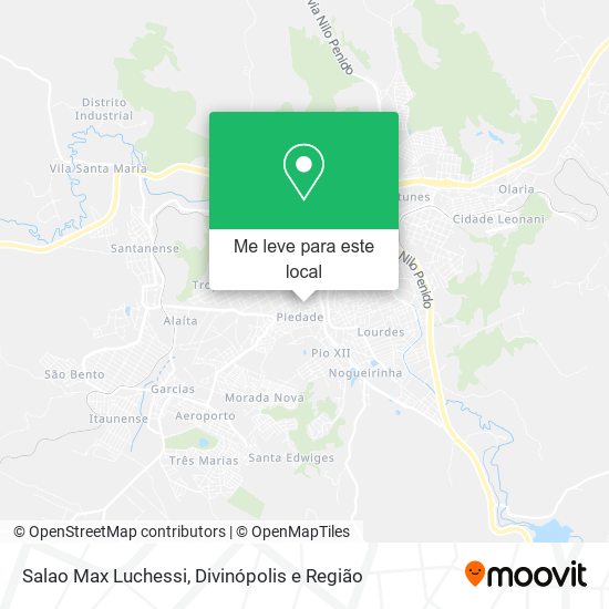 Salao Max Luchessi mapa