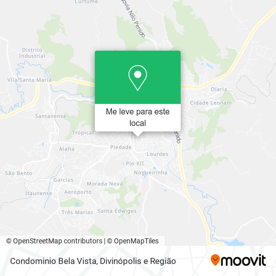 Condominio Bela Vista mapa