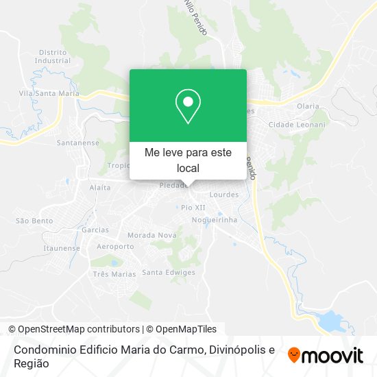 Condominio Edificio Maria do Carmo mapa