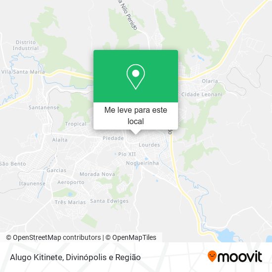 Alugo Kitinete mapa