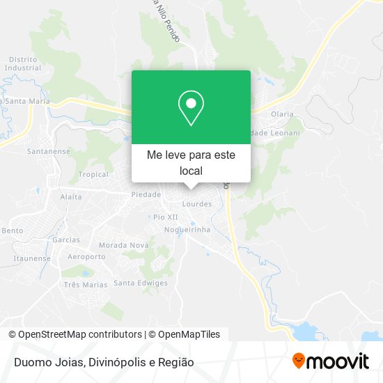 Duomo Joias mapa