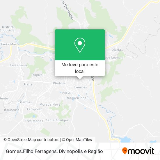 Gomes.Filho Ferragens mapa
