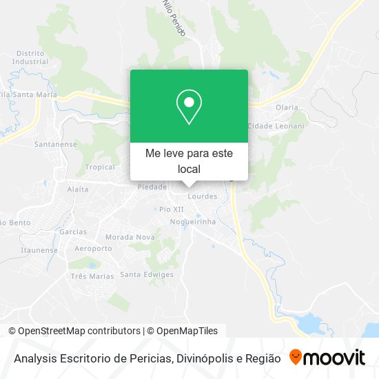 Analysis Escritorio de Pericias mapa