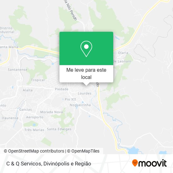 C & Q Servicos mapa