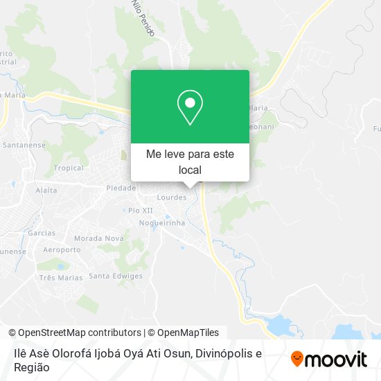 Ilê Asè Olorofá Ijobá Oyá Ati Osun mapa