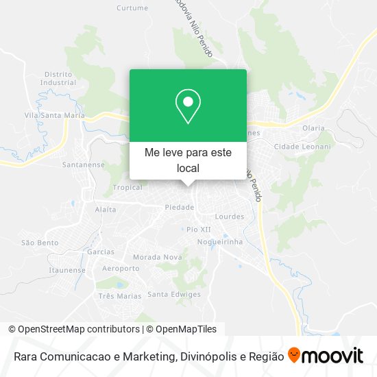 Rara Comunicacao e Marketing mapa