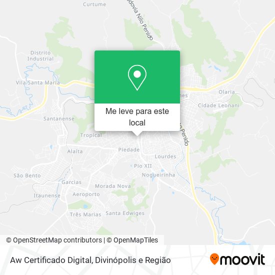 Aw Certificado Digital mapa