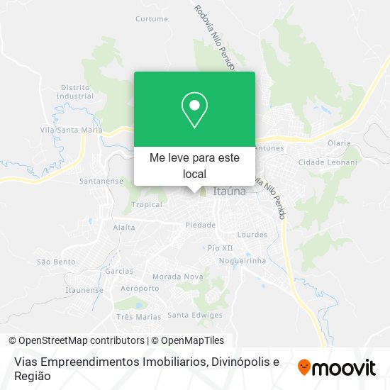 Vias Empreendimentos Imobiliarios mapa