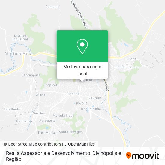 Realis Assessoria e Desenvolvimento mapa