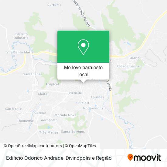 Edificio Odorico Andrade mapa