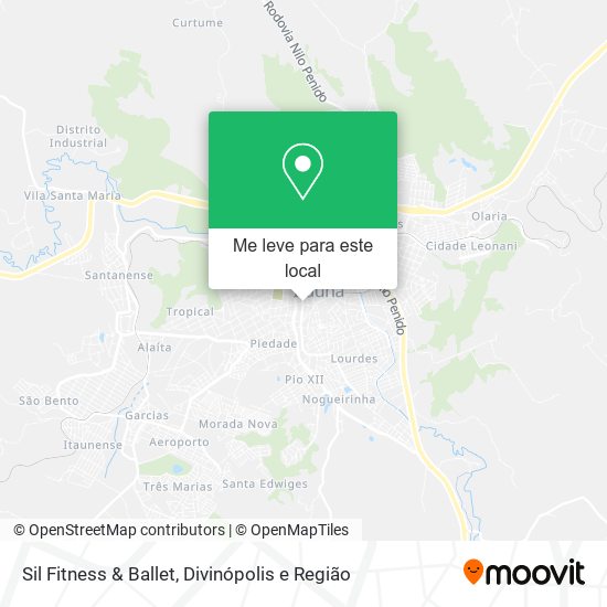 Sil Fitness & Ballet mapa