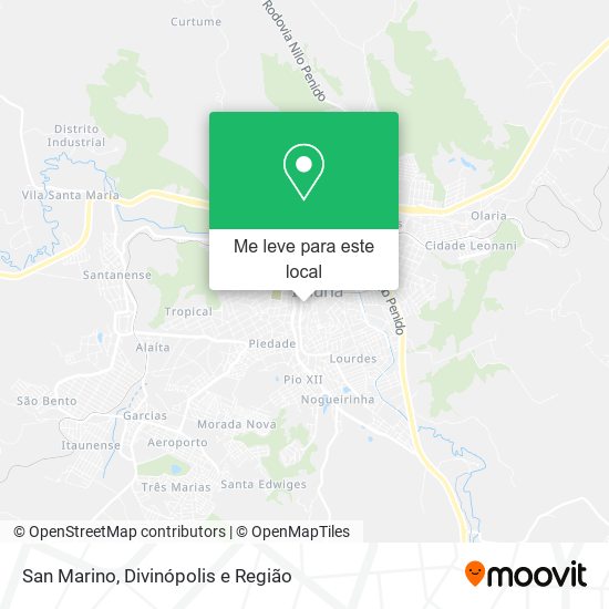 San Marino mapa