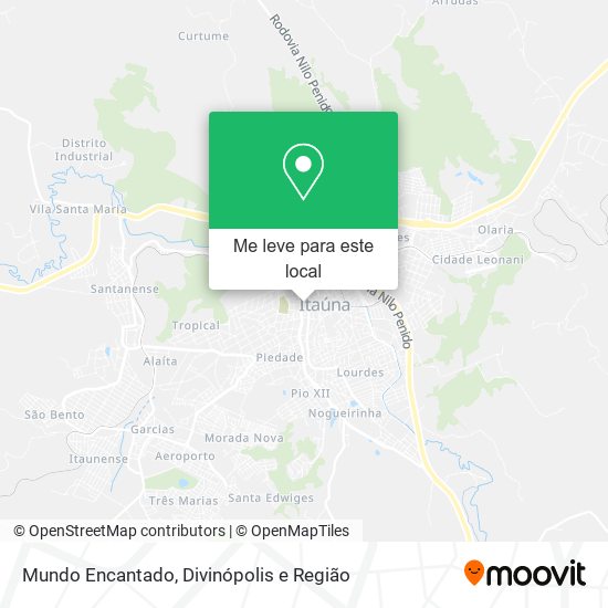 Mundo Encantado mapa