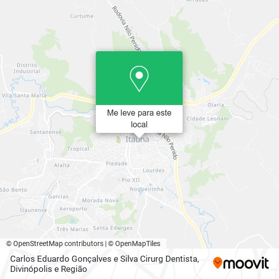 Carlos Eduardo Gonçalves e Silva Cirurg Dentista mapa