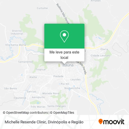 Michelle Resende Clinic mapa