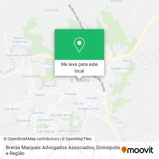 Bretas Marques Advogados Associados mapa