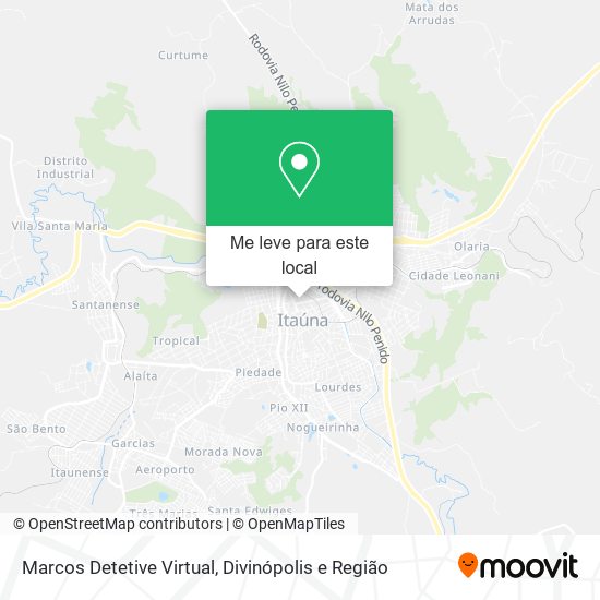 Marcos Detetive Virtual mapa