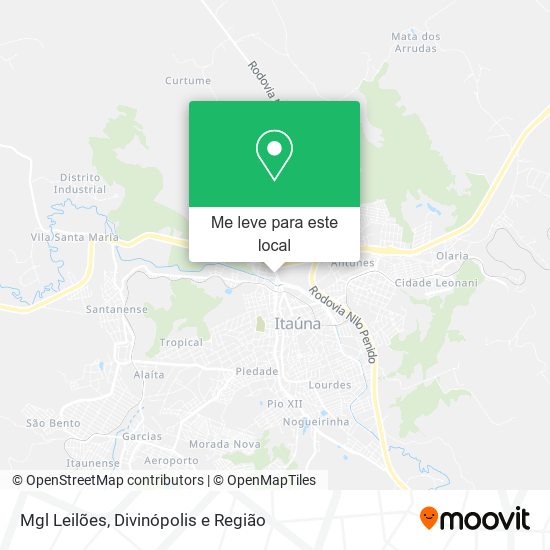 Mgl Leilões mapa