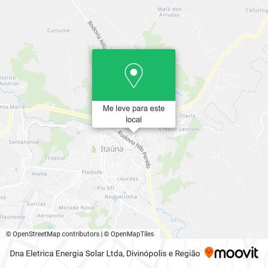 Dna Eletrica Energia Solar Ltda mapa