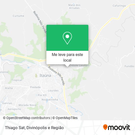 Thiago Sat mapa