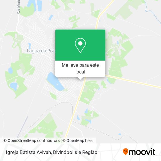 Igreja Batista Avivah mapa