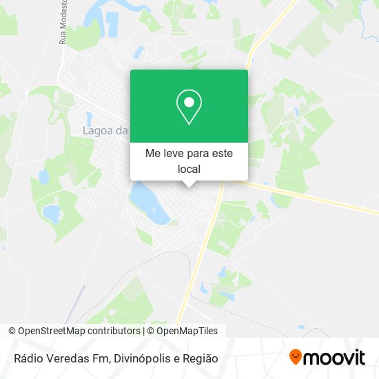 Rádio Veredas Fm mapa