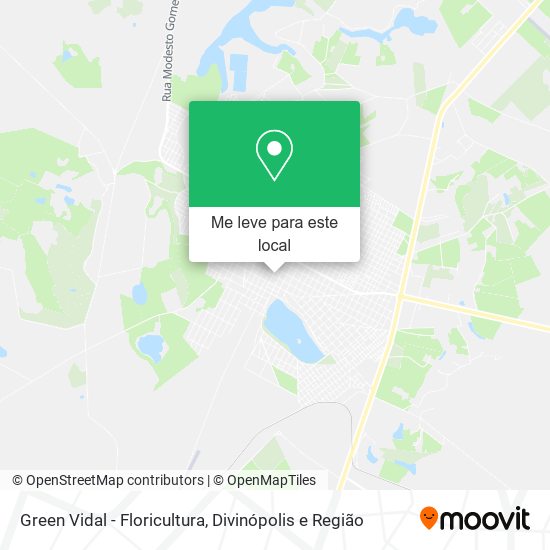 Green Vidal - Floricultura mapa