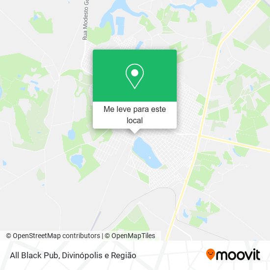 All Black Pub mapa