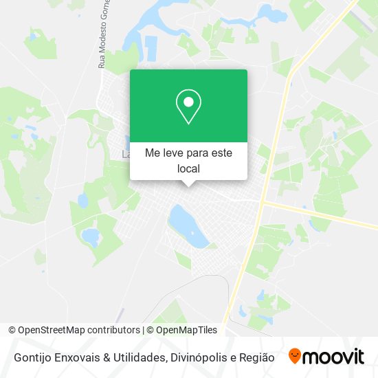 Gontijo Enxovais & Utilidades mapa