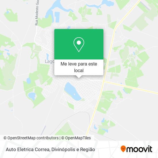 Auto Eletrica Correa mapa