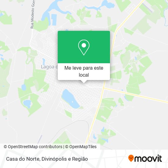Casa do Norte mapa