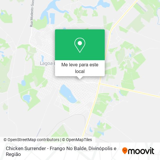 Chicken Surrender - Frango No Balde mapa