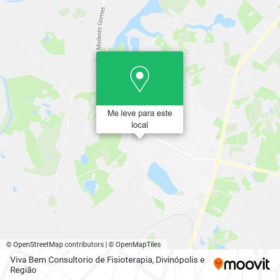 Viva Bem Consultorio de Fisioterapia mapa