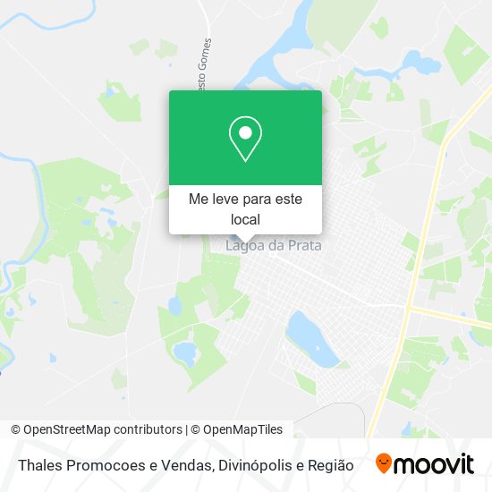 Thales Promocoes e Vendas mapa