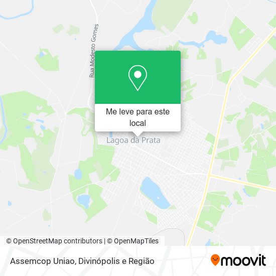 Assemcop Uniao mapa