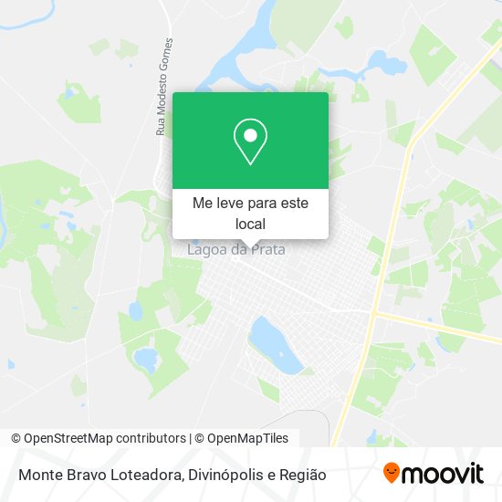 Monte Bravo Loteadora mapa