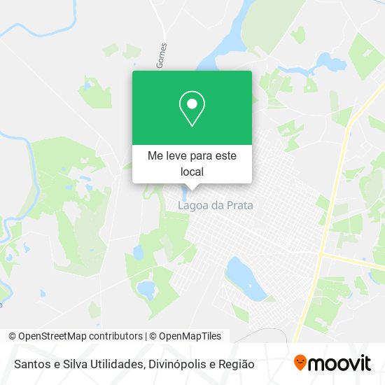 Santos e Silva Utilidades mapa